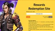 Carefully enter the code (Image via Garena)